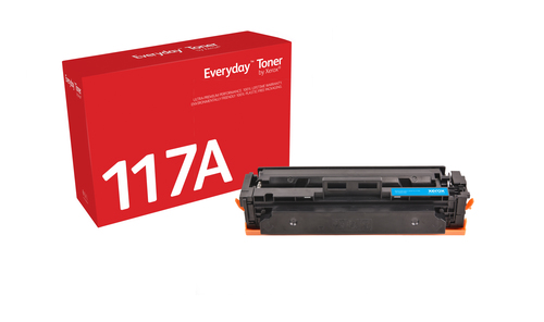 Bild von Everyday ™ Cyan Toner von Xerox, kompatibel mit HP 117A (W2071A), Standardkapazität