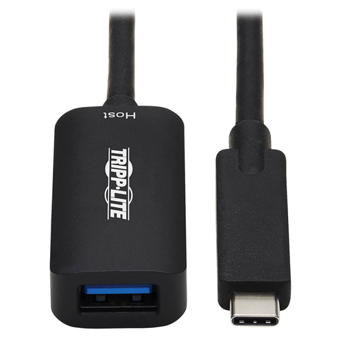 EATON TRIPPLITE USB 3.2 Gen 2 Active Extension Cable - USB-C to USB-A M/F 10 Gbps Data Only 5m 16,4