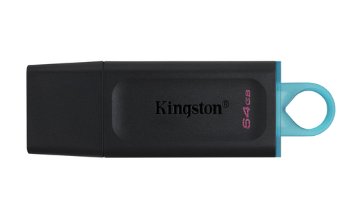 Bild von Kingston Technology DataTraveler ® Exodia Schwarz + Türkis - 2 Stück – USB 3.2 USB-Stick