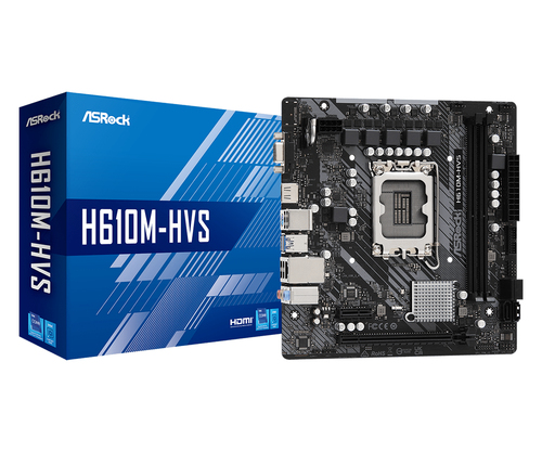 Bild von Asrock H610M-HVS Intel H610 LGA 1700 micro ATX