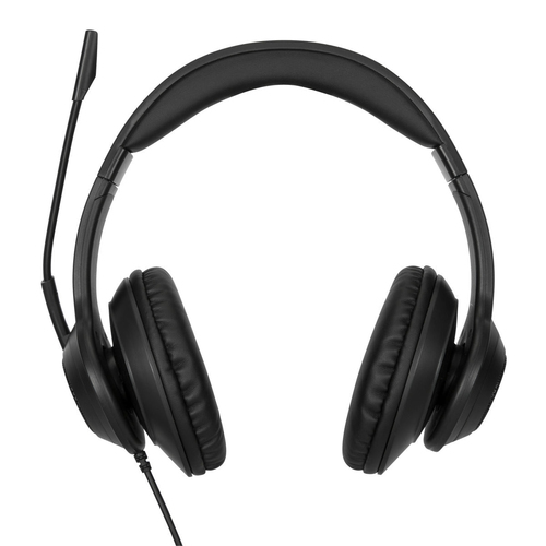 Bild von Targus AEH102GL Kopfhörer & Headset Kabelgebunden Kopfband Anrufe/Musik USB Typ-A Schwarz