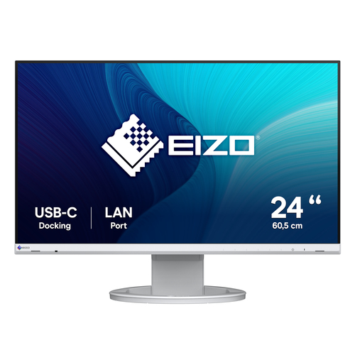 Bild von EIZO FlexScan EV2490-WT Computerbildschirm 60,5 cm (23.8&quot;) 1920 x 1080 Pixel Full HD LED Weiß