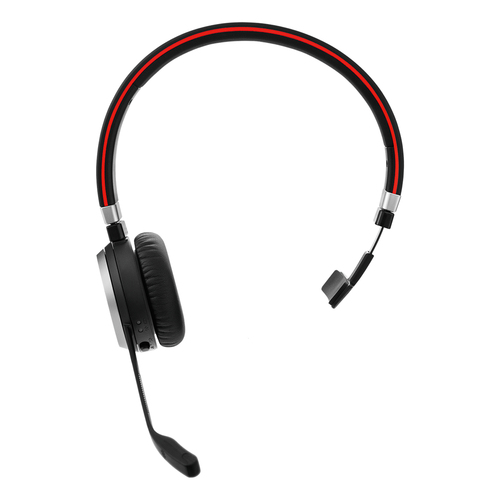 Bild von Jabra Evolve 65 Kopfhörer Verkabelt & Kabellos Kopfband Anrufe/Musik Mikro-USB Bluetooth Schwarz