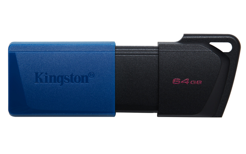 Bild von Kingston Technology DataTraveler Exodia M USB-Stick 64 GB USB Typ-A 3.2 Gen 1 (3.1 Gen 1) Schwarz, Blau