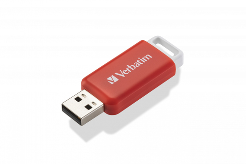 V DATABAR USB 2.0 STICK RED 16G