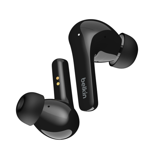 Bild von Belkin SOUNDFORM Flow Kopfhörer Kabellos im Ohr Anrufe/Musik USB Typ-C Bluetooth Schwarz