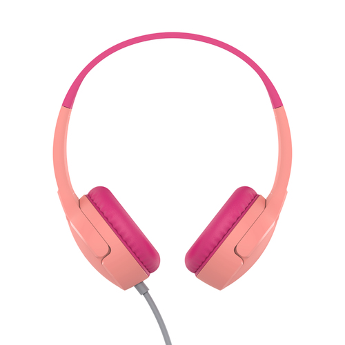 Bild von Belkin SoundForm Mini Kopfhörer Kabelgebunden Kopfband Anrufe/Musik/Sport/Alltag Pink
