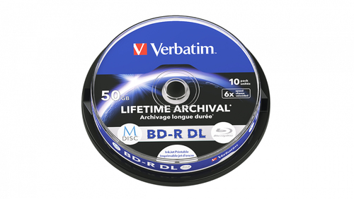 Bild von Verbatim MDISC BD-R DL 50 GB 10 Stück(e)