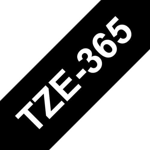 Bild von Brother TZE-365 Etiketten erstellendes Band