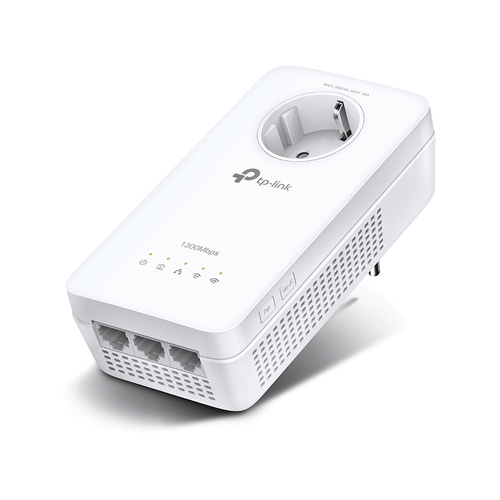 Bild von TP-Link TL-WPA8631P PowerLine Netzwerkadapter 1300 Mbit/s Eingebauter Ethernet-Anschluss WLAN Weiß 1 Stück(e)