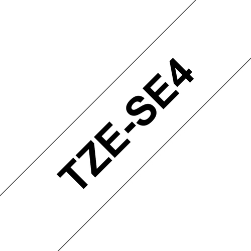 Bild von Brother TZE-SE4 Etiketten erstellendes Band TZ