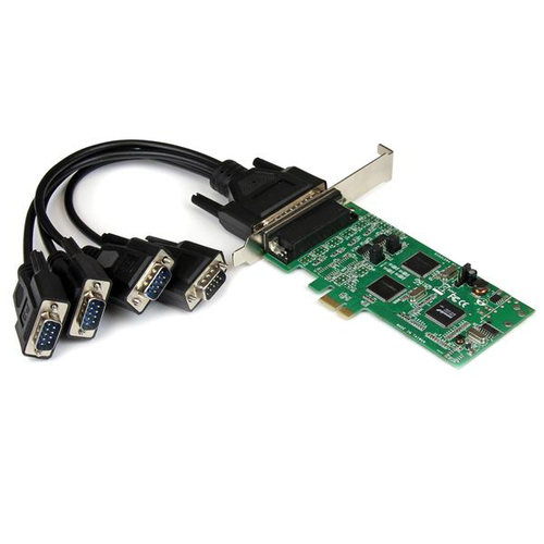 Bild von StarTech.com 4 Port Serielle PCI Express Schnittstellenkarte - 2 x RS232 2 x RS422 / RS485