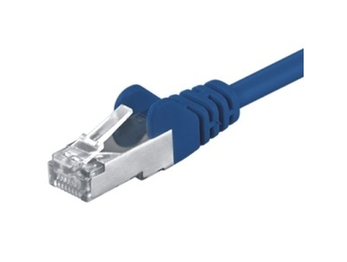 Bild von M-Cab CAT5e Netzwerkkabel SF-UTP, 1.0m, blau