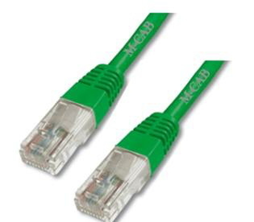 Bild von M-Cab CAT6 Netzwerkkabel, S-FTP, PIMF, halogenfrei, 1GB, 2.0m, grün