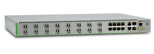 Bild von Allied Telesis AT-FS970M/16F8-LC Managed Fast Ethernet (10/100) Grau