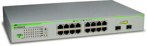 Bild von Allied Telesis AT-GS950/16-50 Managed L2 Gigabit Ethernet (10/100/1000) 1U Weiß