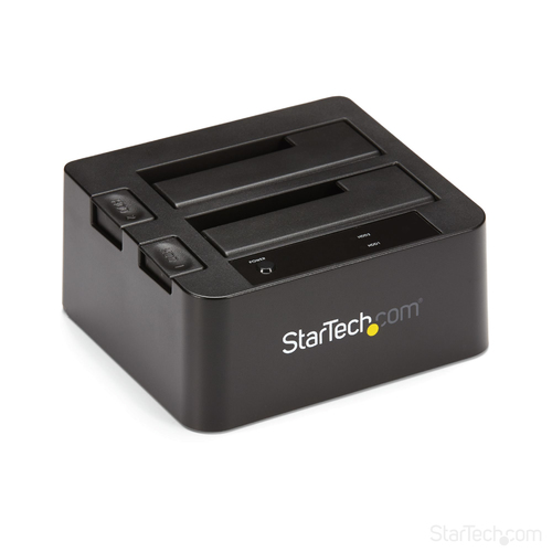 Bild von StarTech.com USB 3.1 (10 Gbit/s) Dual-bay Festplatten Dockingstation für 2,5&quot; / 3,5&quot; SATA SSD / HDD