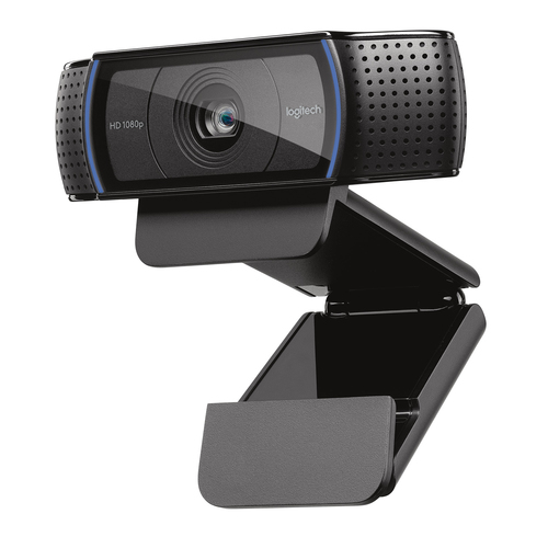 Bild von Logitech Hd Pro C920 Webcam 3 MP 1920 x 1080 Pixel USB 2.0 Schwarz