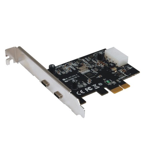 Bild von M-Cab Schnittstellenkarte PCIe USB 3.0 - 2x USB-C