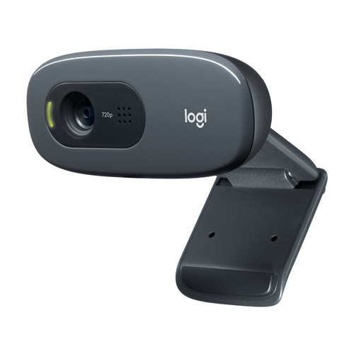 Bild von Logitech C270 HD Webcam 3 MP 1280 x 720 Pixel USB 2.0 Schwarz