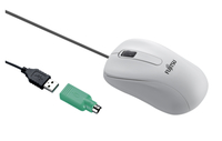 Bild von Fujitsu M530 Maus Beidhändig USB Type-A + PS/2 Laser 1200 DPI