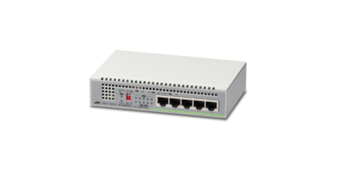 Bild von Allied Telesis AT-GS910/5-50 Unmanaged Gigabit Ethernet (10/100/1000) Grau