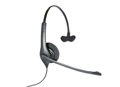 Bild von AGFEO 1500 Mono Kopfhörer Kabelgebunden Kopfband Büro/Callcenter Schwarz