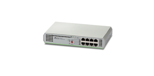 Bild von Allied Telesis AT-GS910/8E-50 Unmanaged Gigabit Ethernet (10/100/1000) Grau