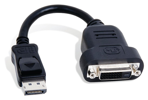 Bild von Matrox CAB-DP-DVIF Videokabel-Adapter 0,2 m DisplayPort DVI-D Schwarz