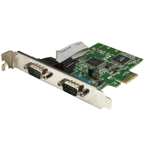 Bild von StarTech.com 2 Port PCI Express Seriell Karte mit 16C1050 UART - RS232