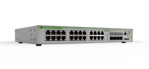 Bild von Allied Telesis AT-GS970M/18PS-50 Managed L3 Gigabit Ethernet (10/100/1000) 1U Grau