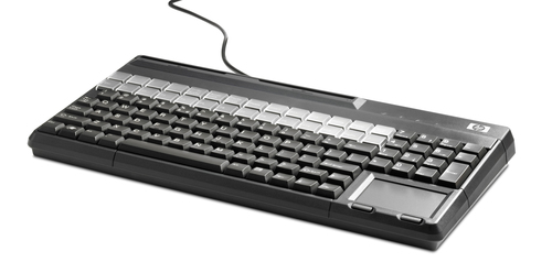 Bild von HP POS USB-Tastatur mit Magnetstreifen-Lesegerät