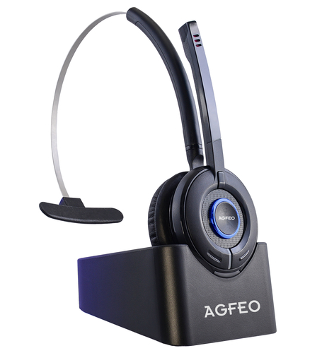 Bild von AGFEO 6101543 Kopfhörer & Headset Kopfband Büro/Callcenter Schwarz