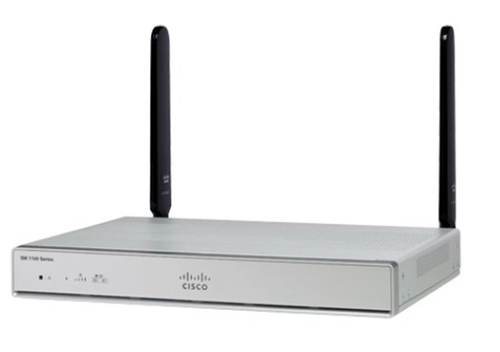 Bild von Cisco C1111-4PWE WLAN-Router Gigabit Ethernet Grau