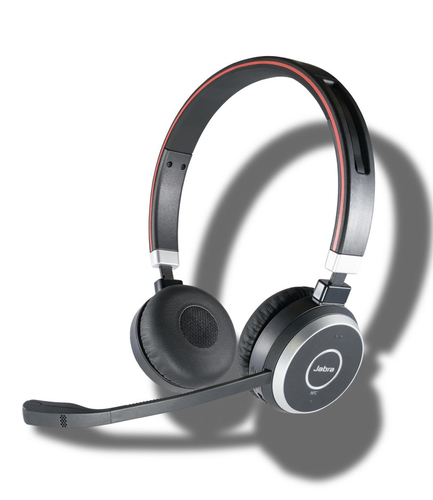 Bild von AGFEO Evolve 65 BT Duo Kopfhörer Kabellos Kopfband Anrufe/Musik Bluetooth Grau