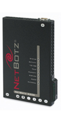 Bild von APC NetBotz 320 Wall Appliance, 640 g, 125 x 23 x 196 mm, 10 - 90%, 1,6 - 48,8 °C, 0 - 4500 m