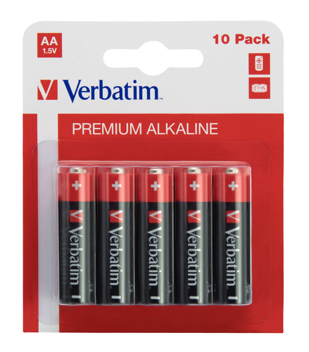 Bild von Verbatim AA-Alkalibatterien