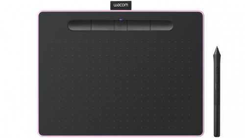 Bild von Wacom Intuos M Grafiktablett Schwarz, Pink 2540 lpi 216 x 135 mm USB/Bluetooth