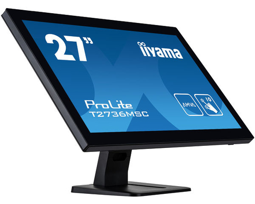 Bild von iiyama ProLite T2736MSC-B1 Computerbildschirm 68,6 cm (27 Zoll) 1920 x 1080 Pixel Full HD LED Touchscreen Schwarz