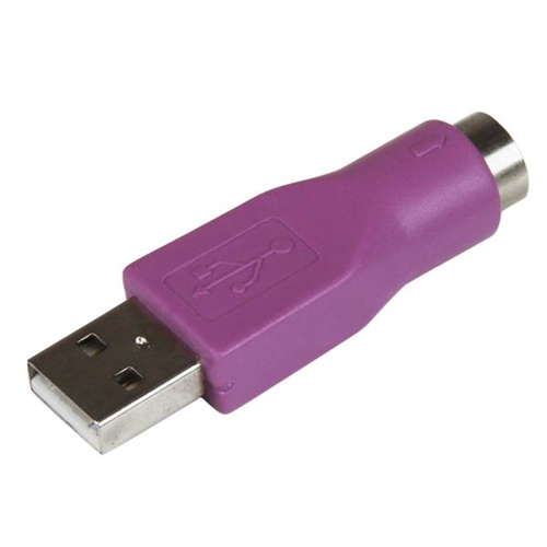 Bild von StarTech.com PS/2 Tastatur auf USB Adapter Buchse / Stecker - PS-2 / USB Konverter