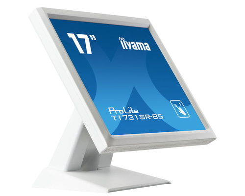 Bild von iiyama ProLite T1731SR-W5 Computerbildschirm 43,2 cm (17 Zoll) 1280 x 1024 Pixel TN Touchscreen Weiß