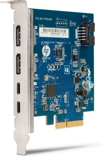 Bild von HP 3UU05AA Schnittstellenkarte/Adapter Eingebaut DisplayPort, Thunderbolt 3