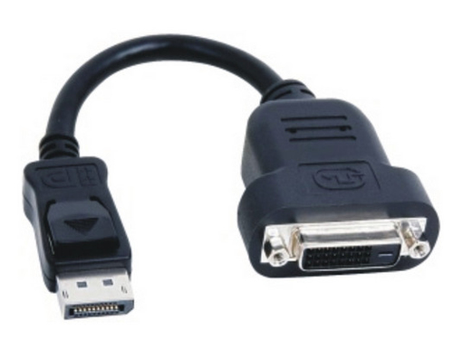 Bild von Fujitsu S26361-F4066-L13 Videokabel-Adapter DisplayPort DVI-D Schwarz