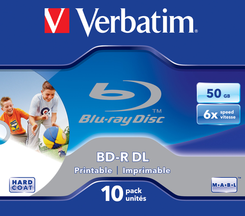 Bild von Verbatim 43736 Leere Blu-Ray Disc BD-R 50 GB 10 Stück(e)