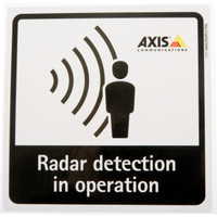 Bild von Axis 01551-001 Sicherheitszeichen Plattensicherheitsschild 10 Stück(e)