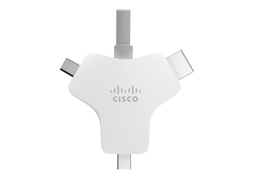 Bild von Cisco CAB-HDMI-MUL4K-9M= Videokabel-Adapter HDMI Typ A (Standard) HDMI + Mini DisplayPort + USB Type-C Silber