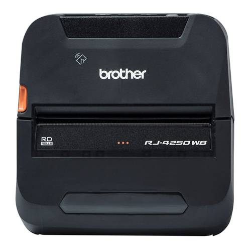 Bild von Brother RJ-4250WB Etikettendrucker 203 x 203 DPI 127 mm/sek Verkabelt & Kabellos WLAN Bluetooth
