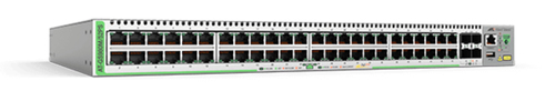 Bild von Allied Telesis AT-GS980M/52PS-50 Managed L3 Gigabit Ethernet (10/100/1000) Power over Ethernet (PoE) Grau