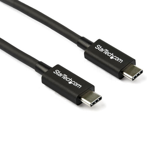 Bild von StarTech.com Thunderbolt 3 auf Thunderbolt 3 Kabel mit 0.8 m - USB-C kompatibel - 40Gbps