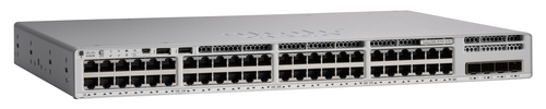 Bild von Cisco C9200L-48PXG-4X-E Netzwerk-Switch Managed L2/L3 Gigabit Ethernet (10/100/1000) Power over Ethernet (PoE) Grau